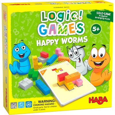 Logic! GAMES - Happy Worms